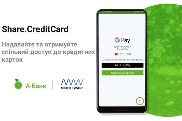 А-Банк запустил сервис Share.CreditCard