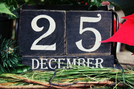25 грудня - вихідний день