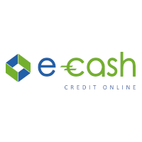Логотип E-Cash - мікрофінансова організація